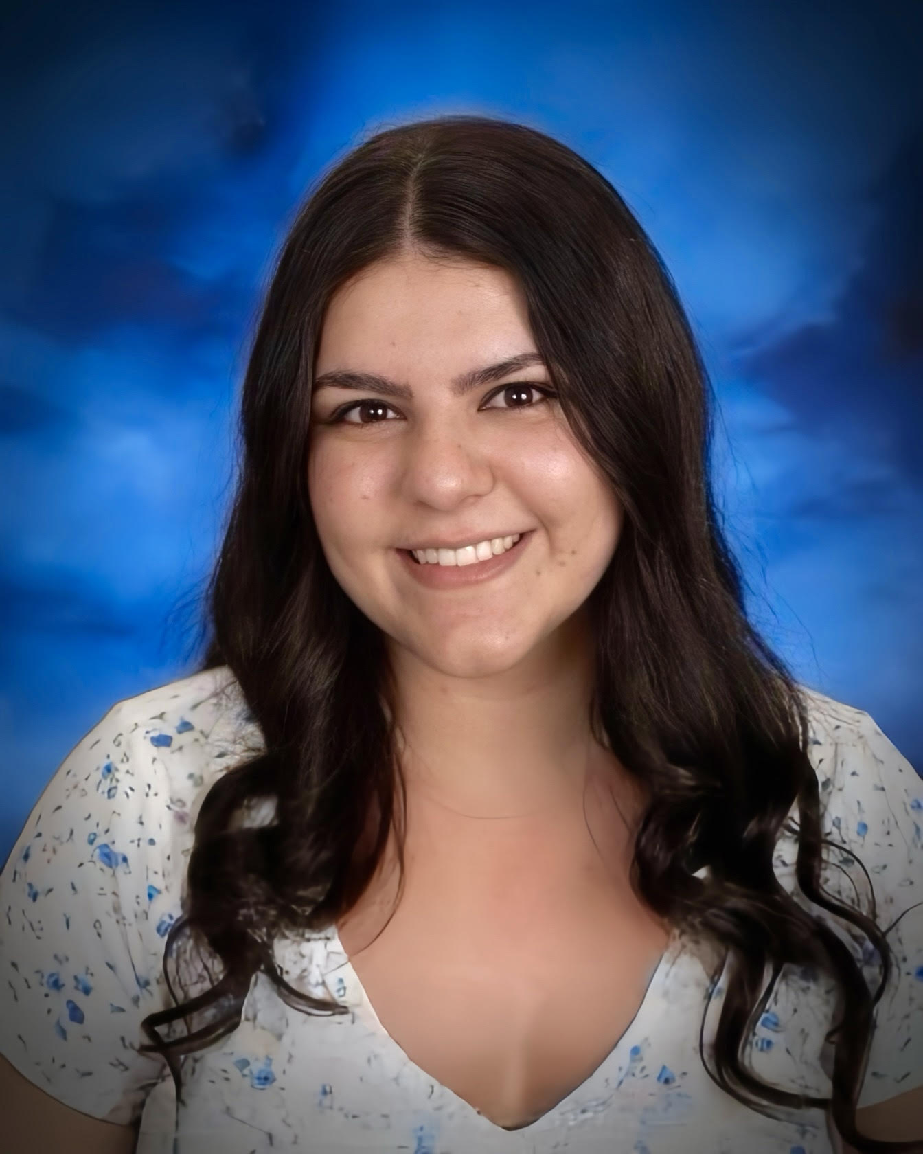 This is a headshot of Mary Elias, a graduate student in Chemistry