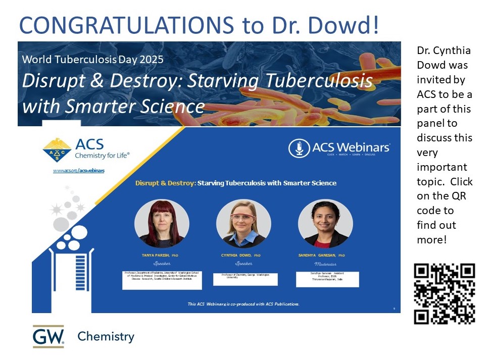 Flyer for discussion where Dr. Dowd was a speaker