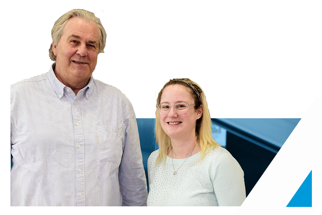 Carly Filgueira with Dr. Houston Miller 