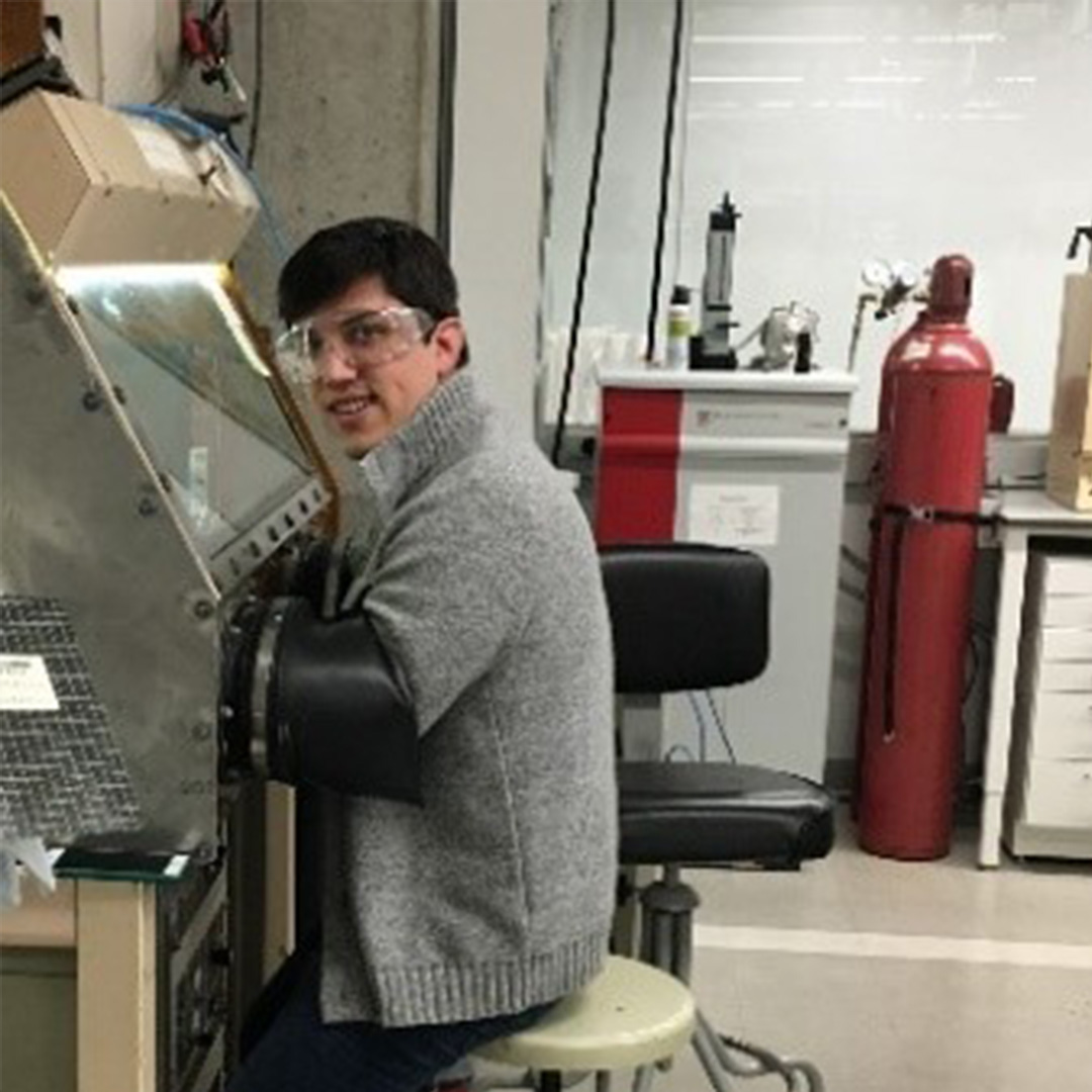 Doctoral candidate Dustin Abele