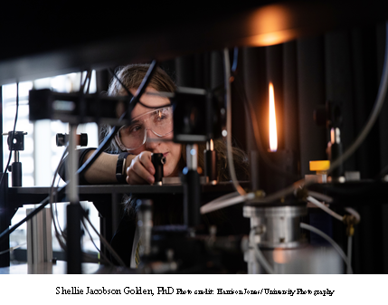 Shellie Jacobson Golden, PhD. Photo credit: Harrison Jones/University Photography