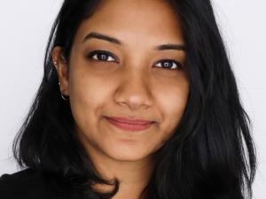 Headshot of Ritu Manickavelu, graduate student