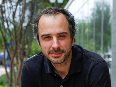 Image of Dr. Kostal, Assistant Professor and Co-Director of the Environmental and Green Chemistry Program