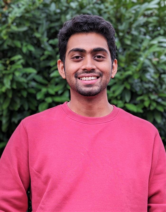 Casual headshot of Adharsh Raghavan