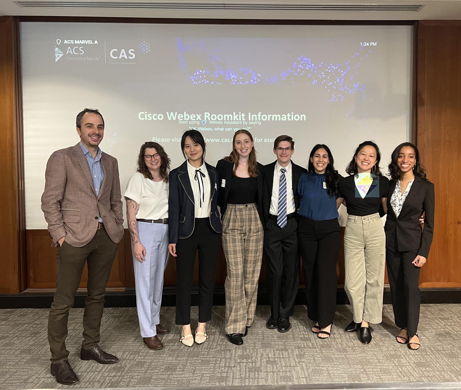 MS EGC students presenting their Capstone project to external partners 2023