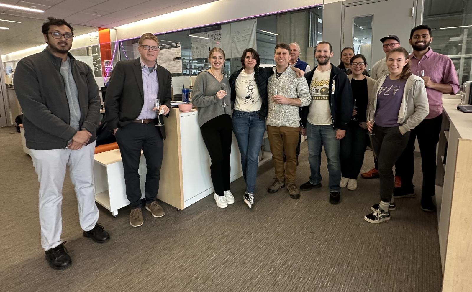 Celebration for a successful defense